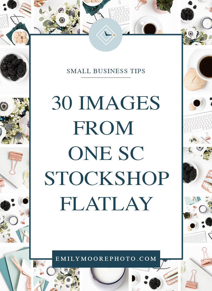 30 Images from One SC Stockshop Flatlay | Emily Moore | Private Photo Editor