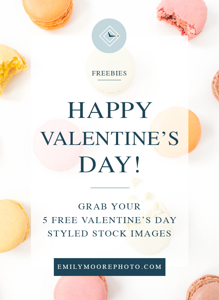 5 Free Valentine's Day Styled Stock Images | Emily Moore Boutique Photo Editing | Private Photo Editor